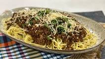 Vegan spaghetti bolognese Vegan spaghetti bolognese