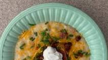 Brett's Slow Cooker Loaded Baked Potato Soup Brett's Slow Cooker Loaded Baked Potato Soup