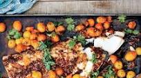 Slow-Roasted Black Cod with Red Chermoula Slow-Roasted Black Cod with Red Chermoula