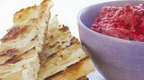 Beetroot tzatziki Beetroot tzatziki
