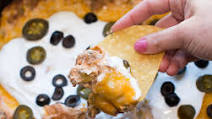 Slow Cooker Texas Trash Beef and Bean Dip Slow Cooker Texas Trash Beef and Bean Dip
