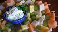 Fruit Kabobs with Margarita Dip Fruit Kabobs with Margarita Dip