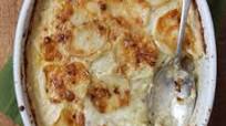Four Cheese Garlic Scalloped Potatoes Four Cheese Garlic Scalloped Potatoes