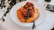 Spicy Carrot with Chargrilled Aubergine and Pepper Spicy Carrot with Chargrilled Aubergine and Pepper