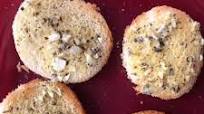 Pan tostado con especias Pan tostado con especias
