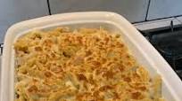 Cheesy Chicken Alfredo Pasta Bake Cheesy Chicken Alfredo Pasta Bake