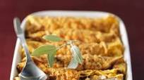 Baked Crepes with Savoury Filling Baked Crepes with Savoury Filling