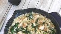One Pot Chicken and Cauliflower Rice Casserole One Pot Chicken and Cauliflower Rice Casserole