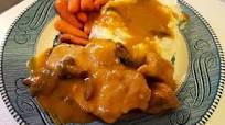 Slow Cooker Golden Mushroom Pork Chops Slow Cooker Golden Mushroom Pork Chops