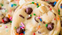 Cake Batter Chocolate Chip Cookies Cake Batter Chocolate Chip Cookies