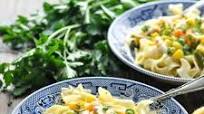 Dump-and-Bake Creamy Garlic Chicken Dump-and-Bake Creamy Garlic Chicken
