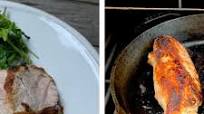 Pan Seared Pork Loin and Balsamic Caramelized Onions Pan Seared Pork Loin and Balsamic Caramelized Onions