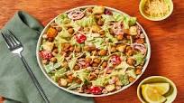 Chef’s Kept Secret Chickpea Caesar with Grape Tomatoes & Garlicky Croutons Chef’s Kept Secret Chickpea Caesar with Grape Tomatoes & Garlicky Croutons
