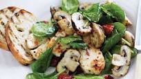 Greek-style Mushrooms with Haloumi Greek-style Mushrooms with Haloumi