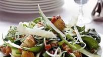 Late-summer green salad Late-summer green salad