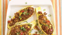 Stuffed Tex-Mex Yellow Squash Stuffed Tex-Mex Yellow Squash