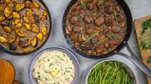 Comfort Food – Steak Dinner for Carnivores & Vegans Comfort Food – Steak Dinner for Carnivores & Vegans