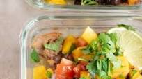 Meal Prep Carnitas Bowls with Mango Salsa Meal Prep Carnitas Bowls with Mango Salsa