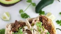 Barbacoa Tacos with Chipotle Slaw Barbacoa Tacos with Chipotle Slaw