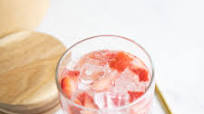 Non Alcoholic Strawberry Faux-jito Mojito Mocktail Non Alcoholic Strawberry Faux-jito Mojito Mocktail