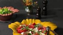 Salada caprese clássica Salada caprese clássica