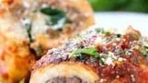 Sausage Stuffed Chicken Rollatini Sausage Stuffed Chicken Rollatini