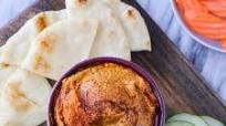 Easy Harissa Hummus Easy Harissa Hummus