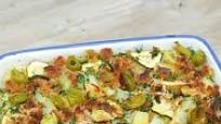 Leek and Potato Gratin Leek and Potato Gratin
