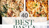 40 Best Pasta Recipes 40 Best Pasta Recipes