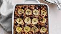 30+ Healthy Recipes With Oats, Including Chocolate Peanut Butter Banana Baked Oatmeal 30+ Healthy Recipes With Oats, Including Chocolate Peanut Butter Banana Baked Oatmeal
