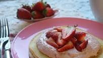 Pancakes with strawberry mascarpone recipe Pancakes with strawberry mascarpone recipe