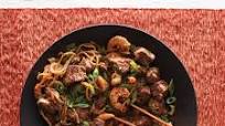Teriyaki Surf and Turf Noodle Stir-Fry Teriyaki Surf and Turf Noodle Stir-Fry