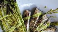 Grilled Chicken & Romaine with Creamy Avocado Caesar Dressing Grilled Chicken & Romaine with Creamy Avocado Caesar Dressing