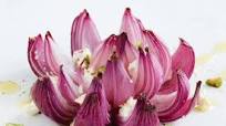 Baked onion flower Baked onion flower