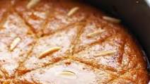 Turkish Revani Semolina Cake in Lemon Syrup Turkish Revani Semolina Cake in Lemon Syrup
