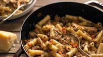 Rigatoni With White Bolognese Rigatoni With White Bolognese