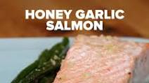 One-Pan Honey Garlic Salmon & Asparagus Recipe by Tasty One-Pan Honey Garlic Salmon & Asparagus Recipe by Tasty