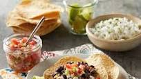 Black Bean Tostadas Black Bean Tostadas