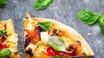 Mediterranean Baked Feta Pizza Mediterranean Baked Feta Pizza
