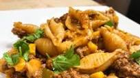 Crockpot Taco Pasta Casserole Crockpot Taco Pasta Casserole