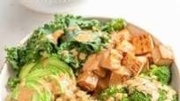 Low-Carb Vegan Dinner Bowl Low-Carb Vegan Dinner Bowl