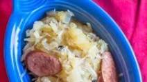 Pressure Cooker Kielbasa and Sauerkraut Pressure Cooker Kielbasa and Sauerkraut