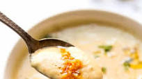 30-Minute Roasted Garlic Cauliflower Chowder 30-Minute Roasted Garlic Cauliflower Chowder