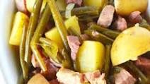 Crockpot Ham, Green Beans and Potatoes Crockpot Ham, Green Beans and Potatoes