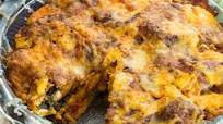 Thanksgiving Leftovers Enchilada Pie Thanksgiving Leftovers Enchilada Pie