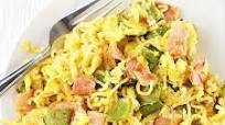 Breakfast Ramen Noodles - Denver Omelet Style Breakfast Ramen Noodles - Denver Omelet Style