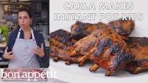 Carla Makes Instant Pot Ribs | From the Test Kitchen | Bon Appétit Carla Makes Instant Pot Ribs | From the Test Kitchen | Bon Appétit