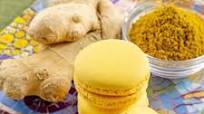 Macaron salati al curry e zenzero, antipasto sfizioso, ricetta infallibile Macaron salati al curry e zenzero, antipasto sfizioso, ricetta infallibile