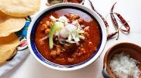 Receta de Sopa de pozole rojo Receta de Sopa de pozole rojo