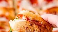 Hawaiian Roll Pizza Sliders Hawaiian Roll Pizza Sliders